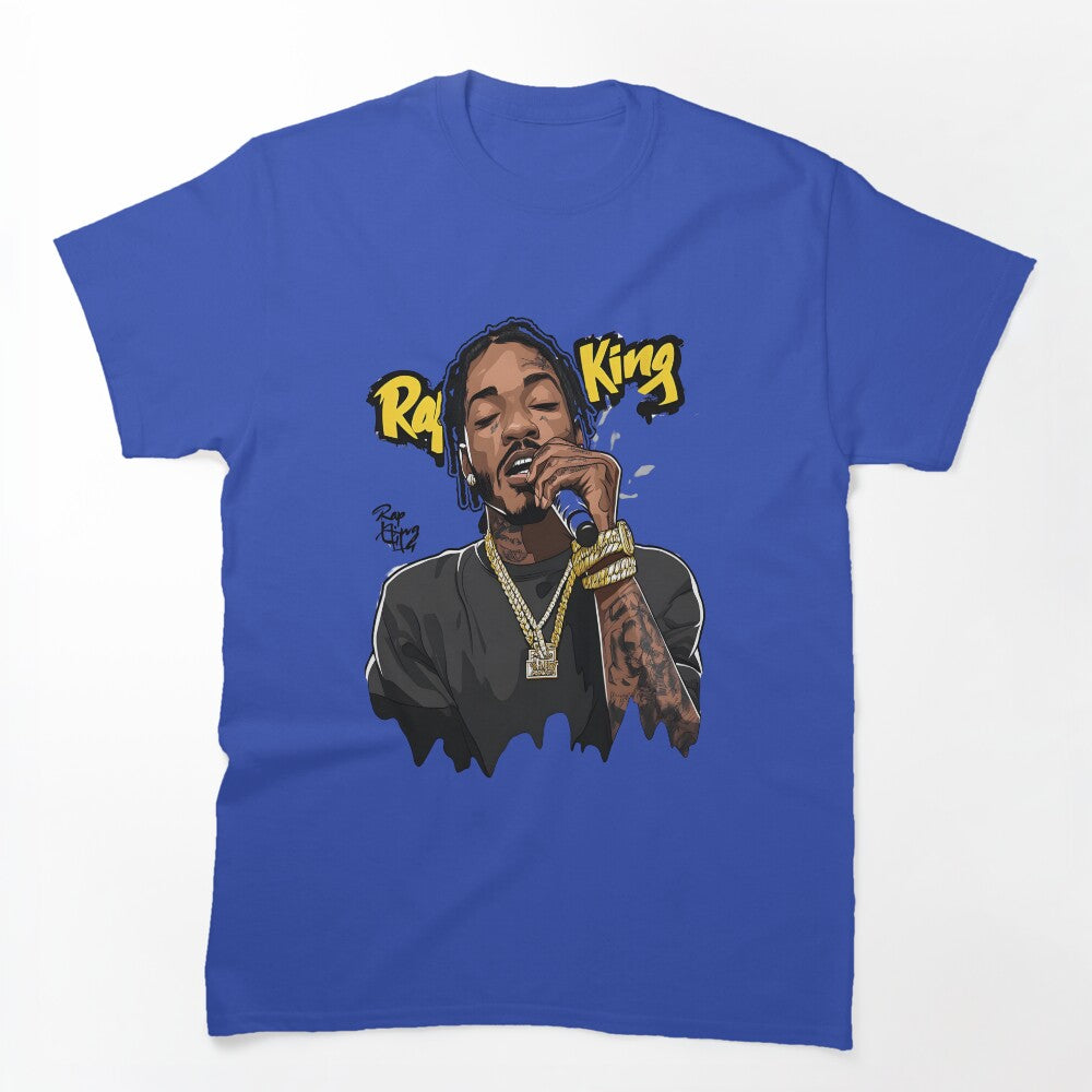 Rap King - Golden Microphone Shirt