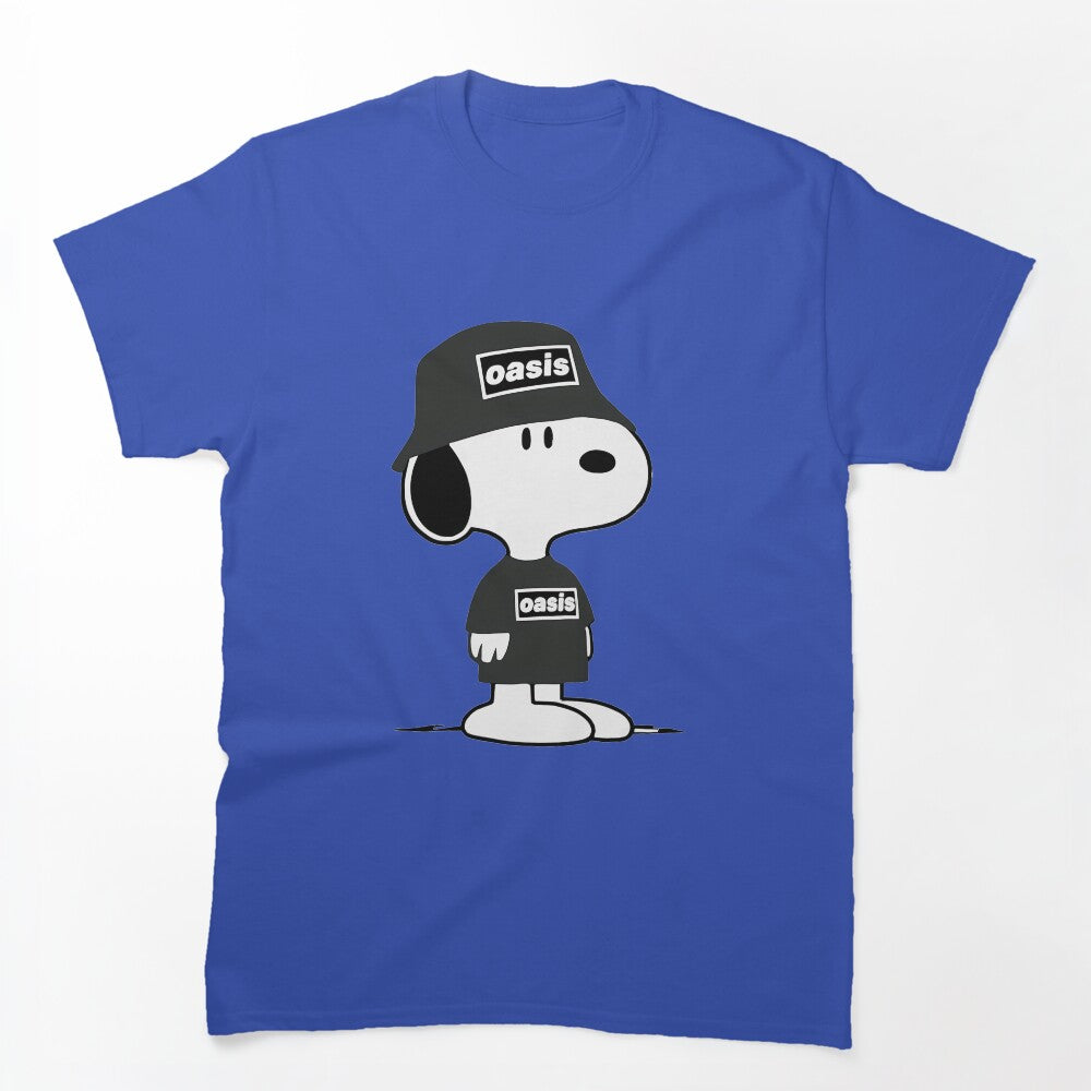 Snoopy O A S I S Band Shirt
