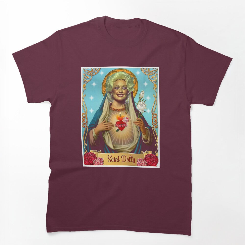 Santa Dolly Brings Sparkles Sass And Joy Shirt