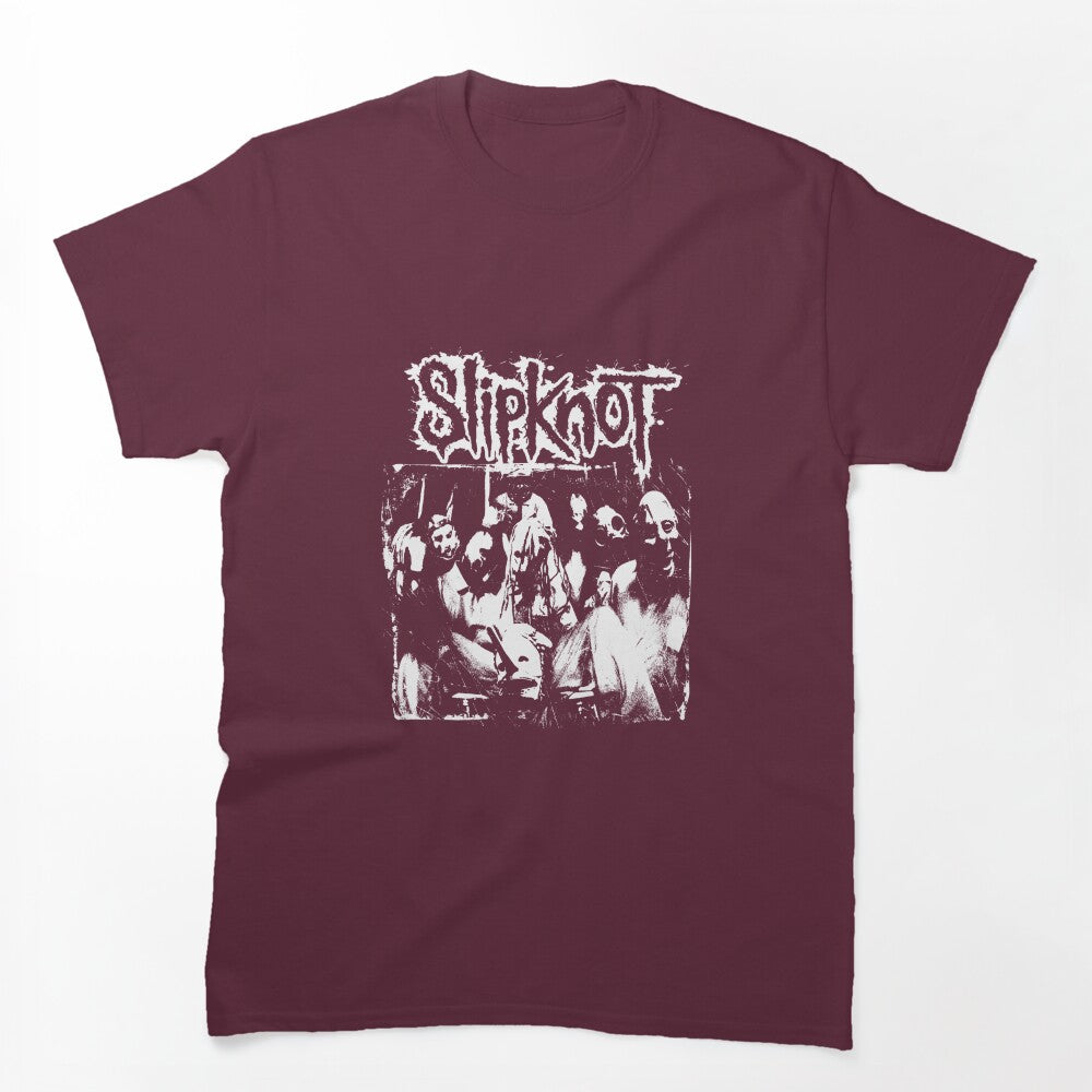 Slipknot Splatter Portrait Graphic Design Shirt