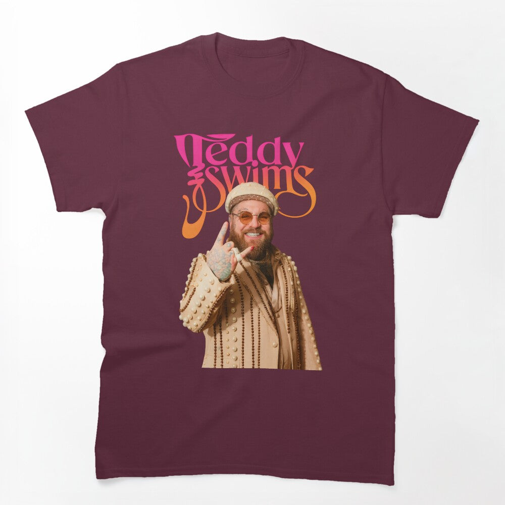 Teddy Swims Soulful Portrait Music Art Design Shirt