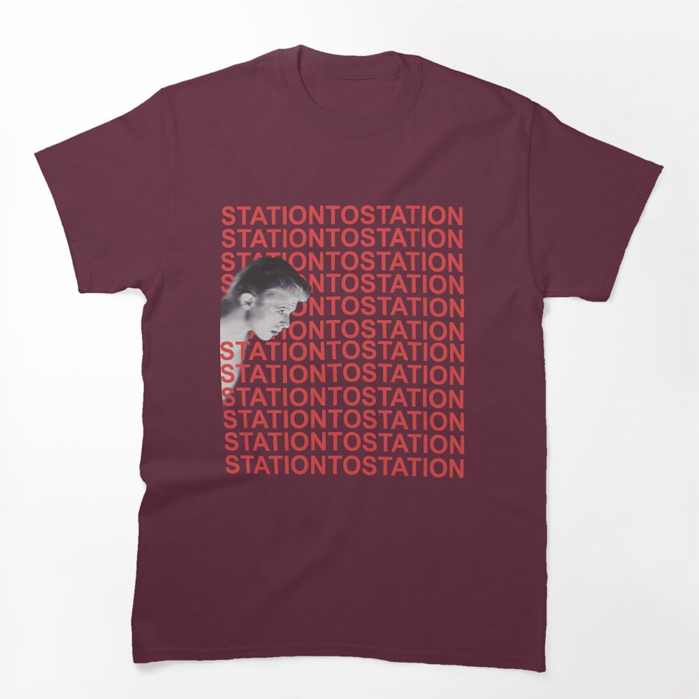 Station To Station David Bowie Shirt