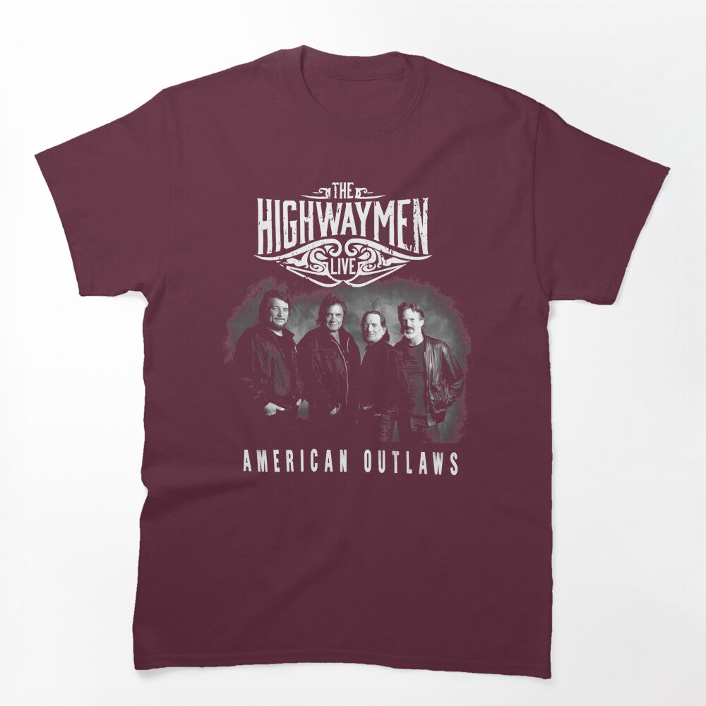 Four Country Musicians Monochrome Shirt