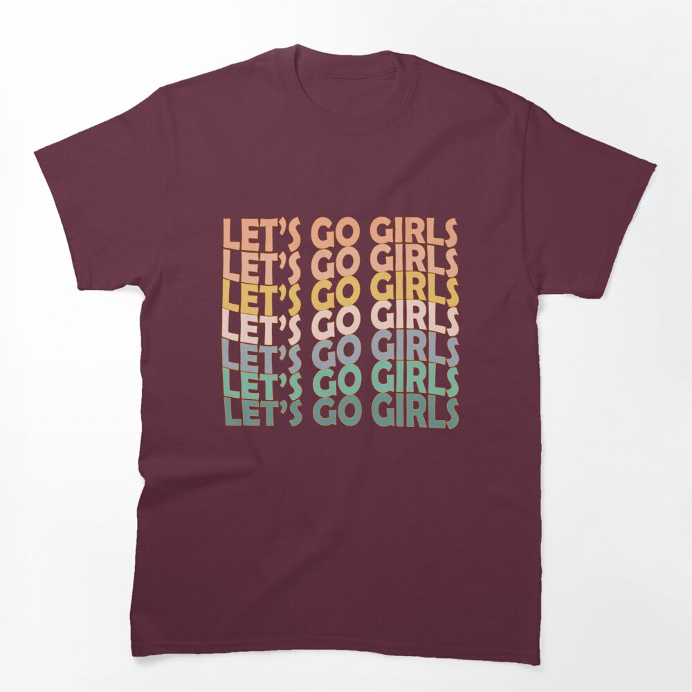 Let_s Go Girls Girls Trip Womens Vacation Camping Weekend Nashville Shirt