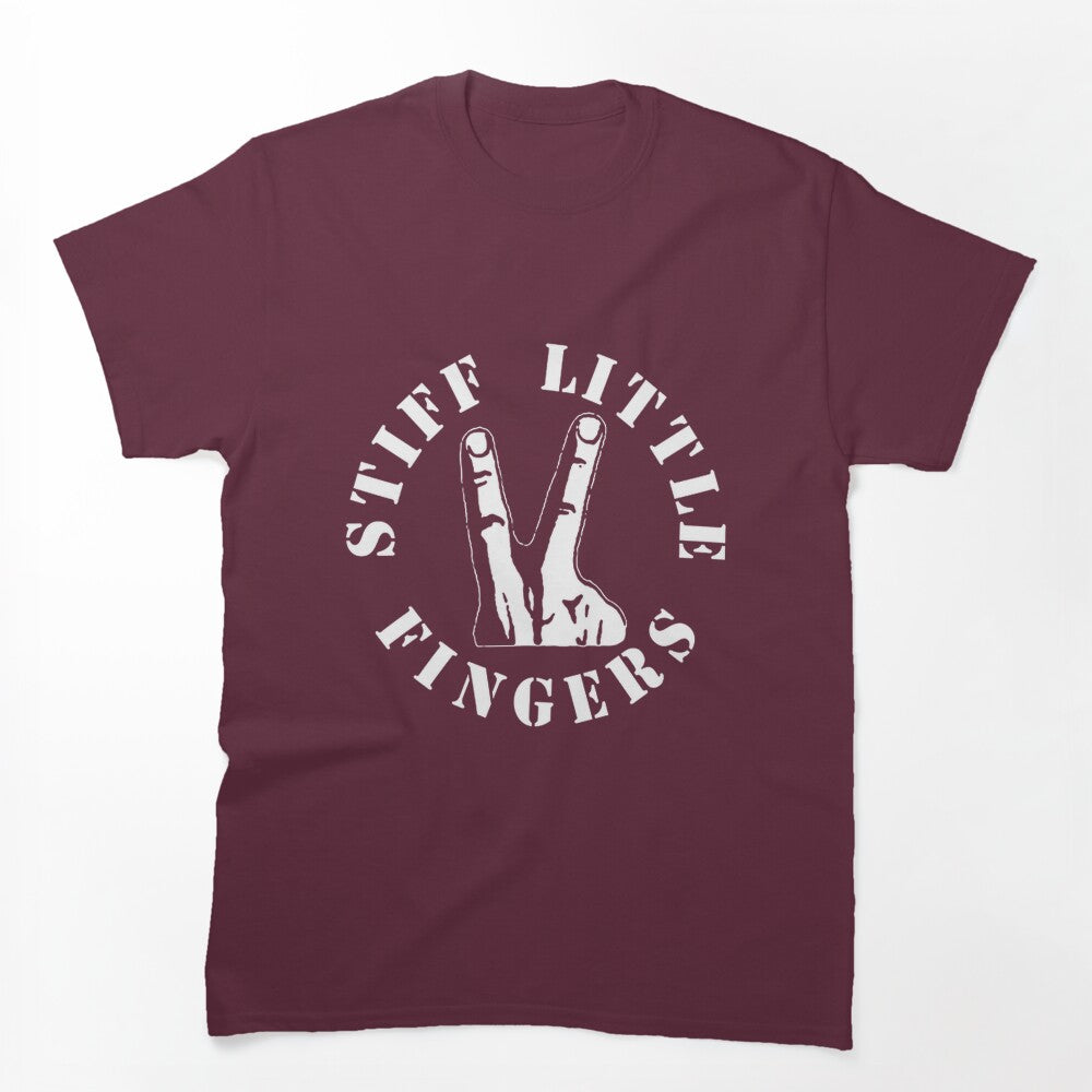 The Stiff Little Fingers Band Vintage Punk Rock Music Design Shirt