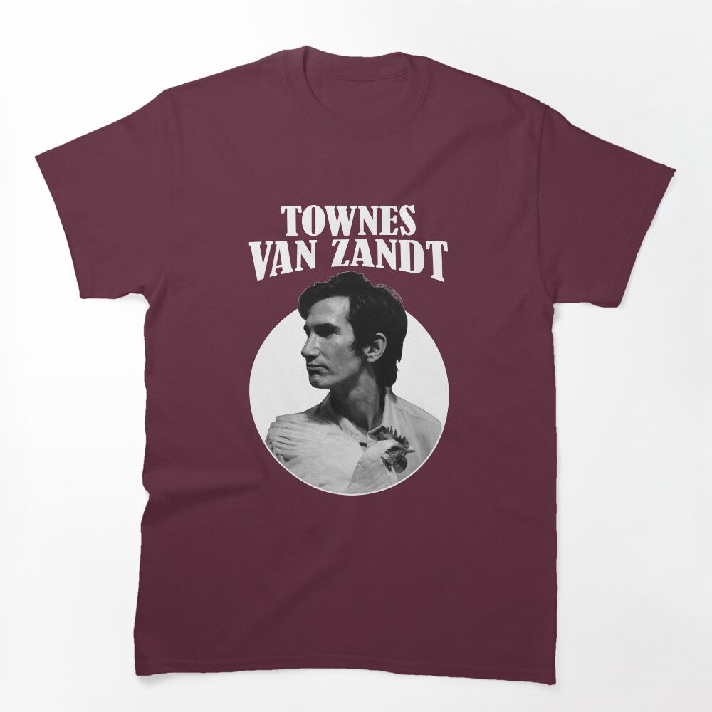 Graphic Legend Townes Van Zandt For Mens And Womens Shirt