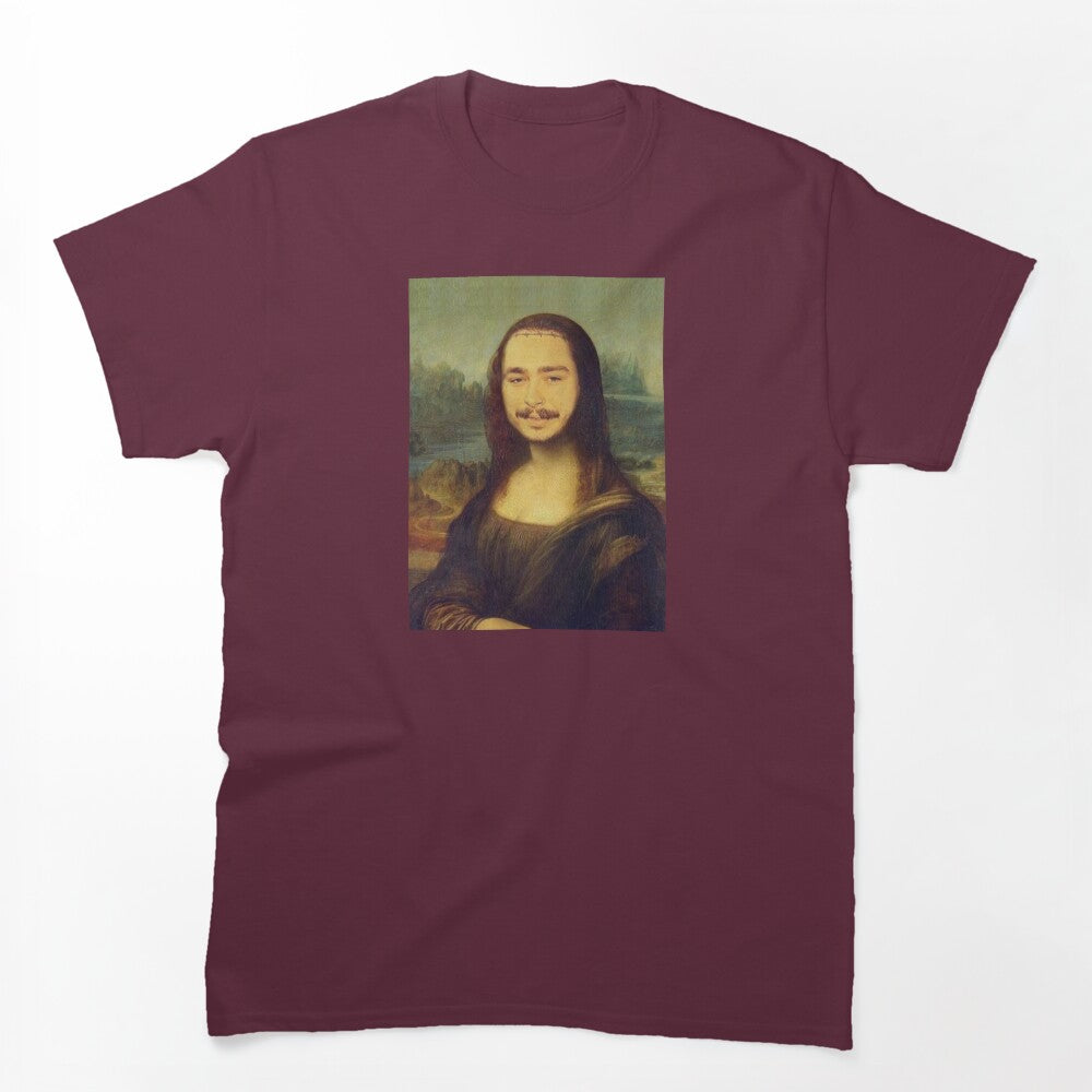 Post Malonalisa - Funny Mona Lisa Mash Up Shirt