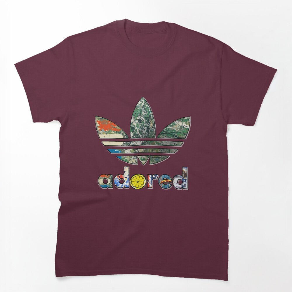 Stone Roses Adored Madchester Abstract Logo Shirt