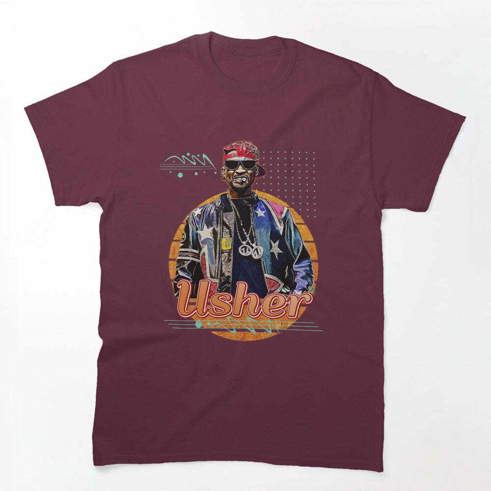 Usher Retro Art Shirt
