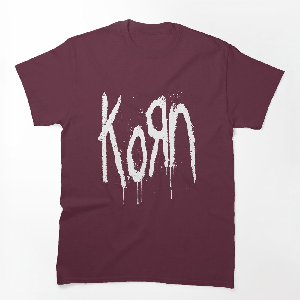 KoRns Dripping Grunge Nu Metal Rock Band Shirt