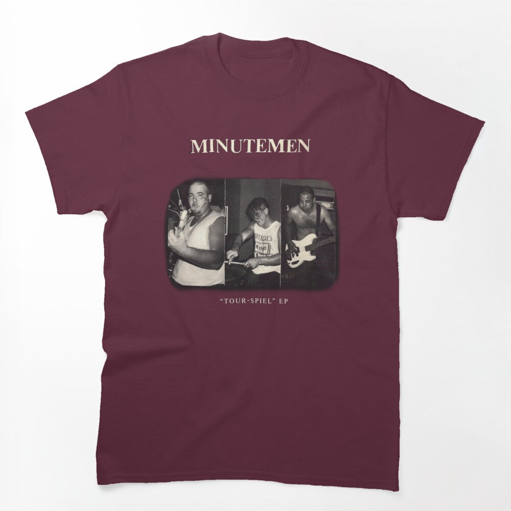 Retro Minutemen Punk Band Shirt