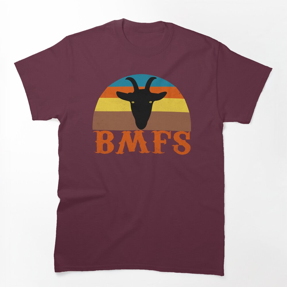BMFS 70s Retro Color Sunset Shirt