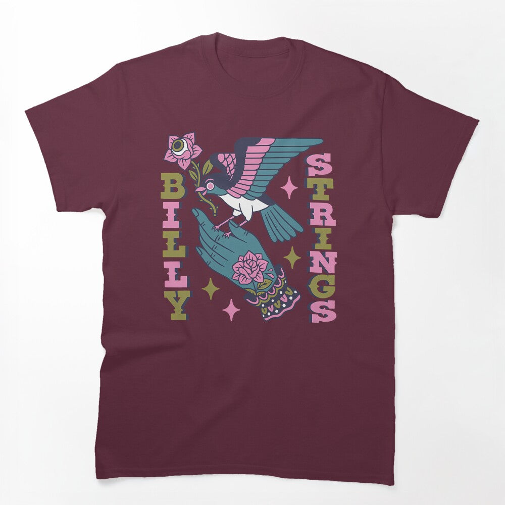 Red Daisy American Guitarist Shirt