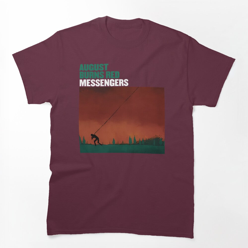 Progressive Metal Typography Band Shirt