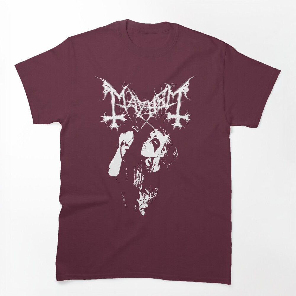 Mayhem Norway Band Original Logo Fanart In Memory Of Per Yngve Ohlin Shirt