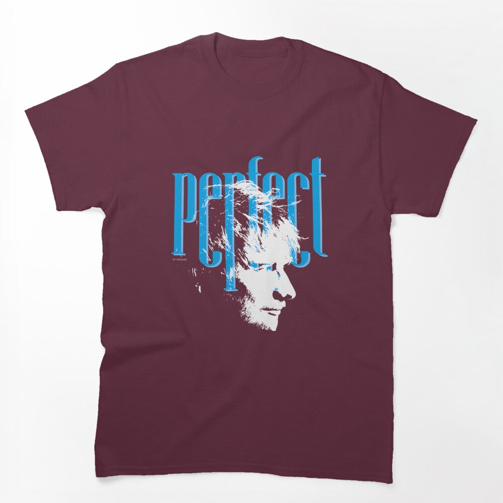 Perfect With Ed Sheeran Face Vector Art Shirt