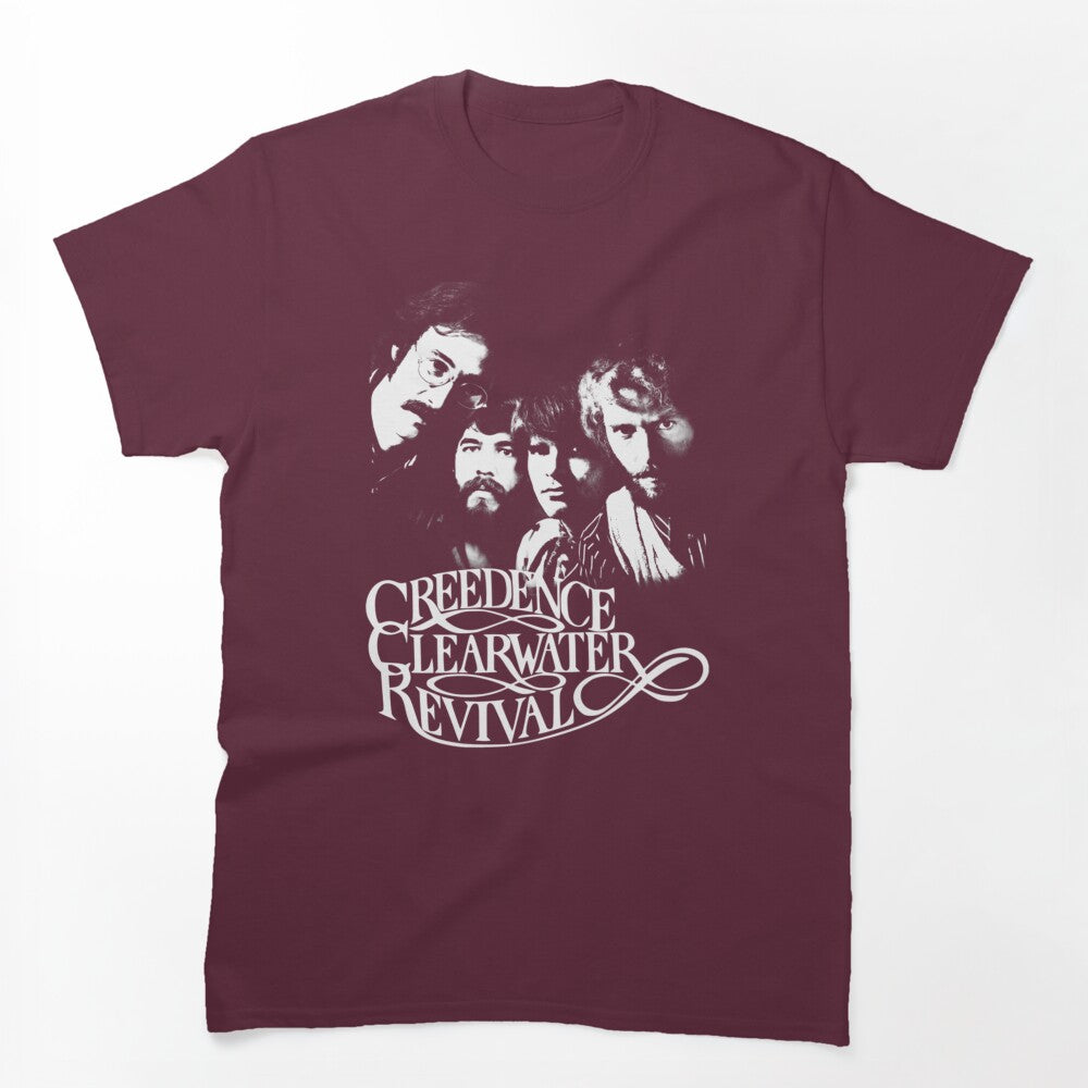 Black And White Rock Band Members Shirt