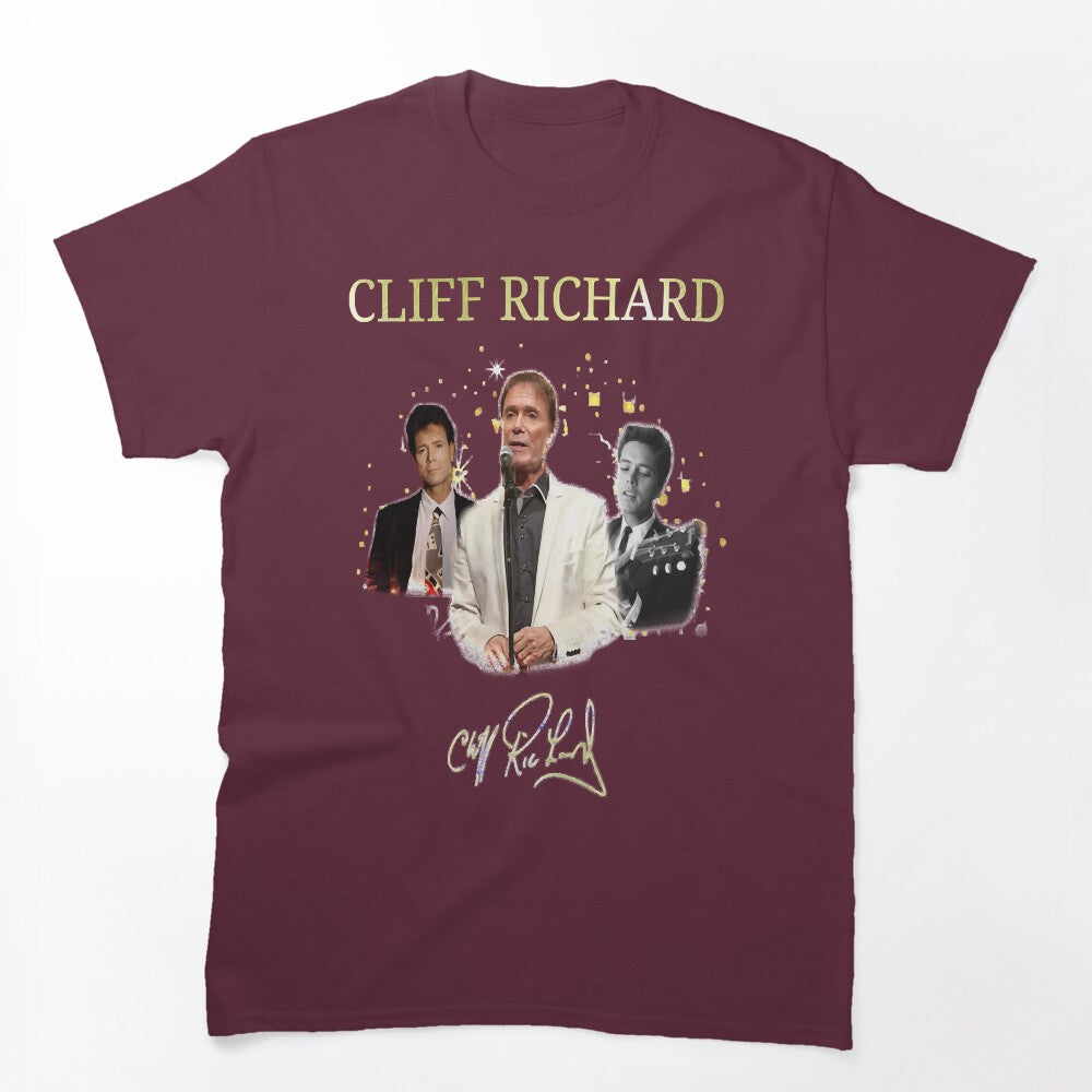 Bands Top Selling Cliff Richard Funny Men Fan Shirt