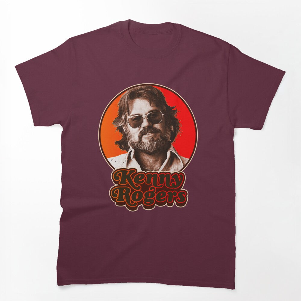 Retro Kenny Rogers Tribute - Kenny Rogers Shirt