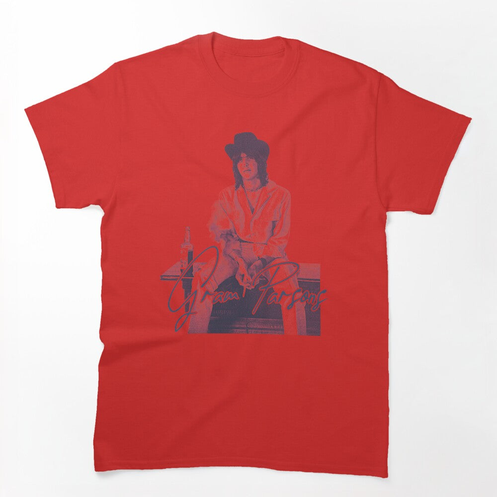 Gram Parsons Outlaw Country Cosmic Americana Tribute Shirt