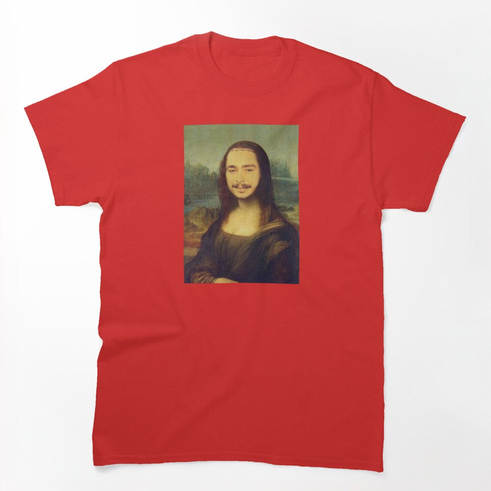 Post Malonalisa - Funny Mona Lisa Mash Up Shirt