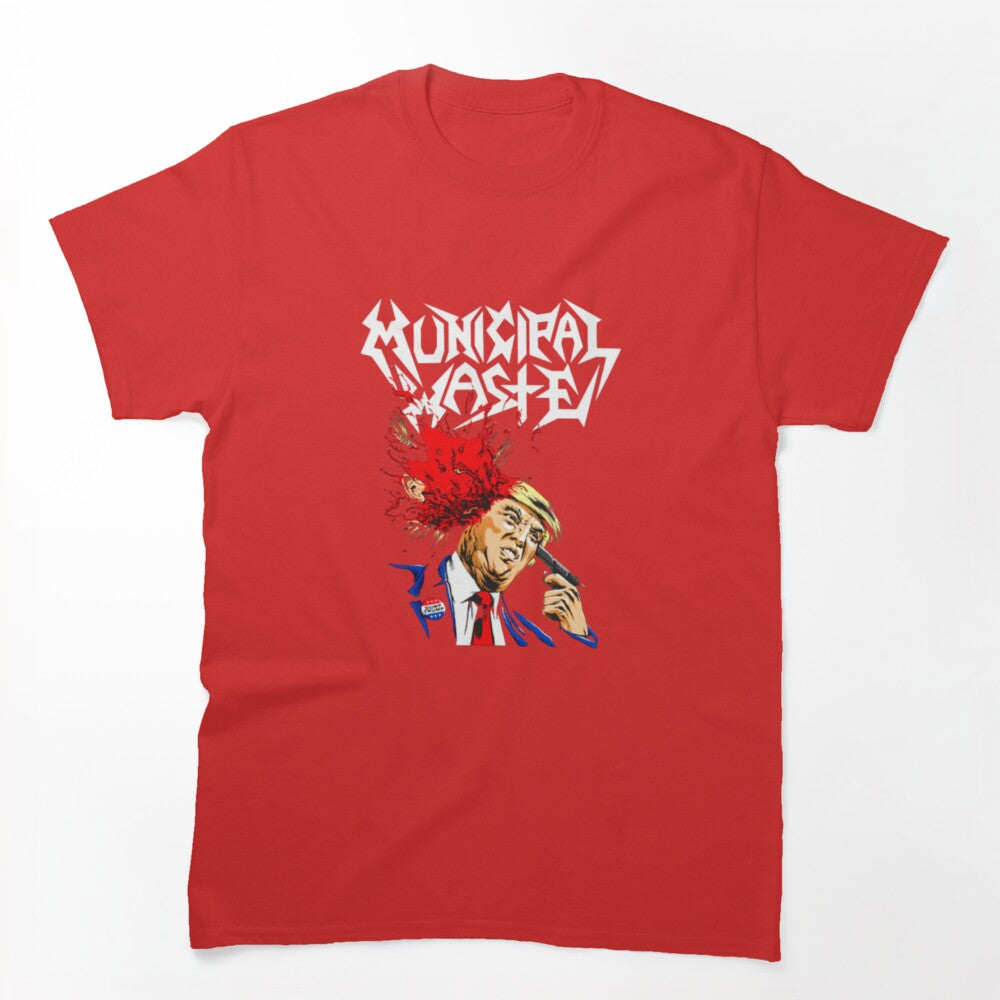 Pop Art Style Crossover Thrash Band Shirt