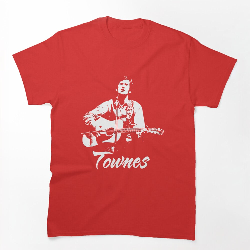 Legend Townes Van Zandt Mens And Womens Shirt