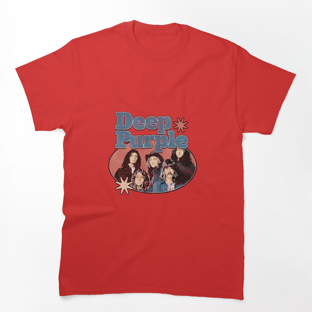 Deep Purple Rock Vintage Cracked Shirt
