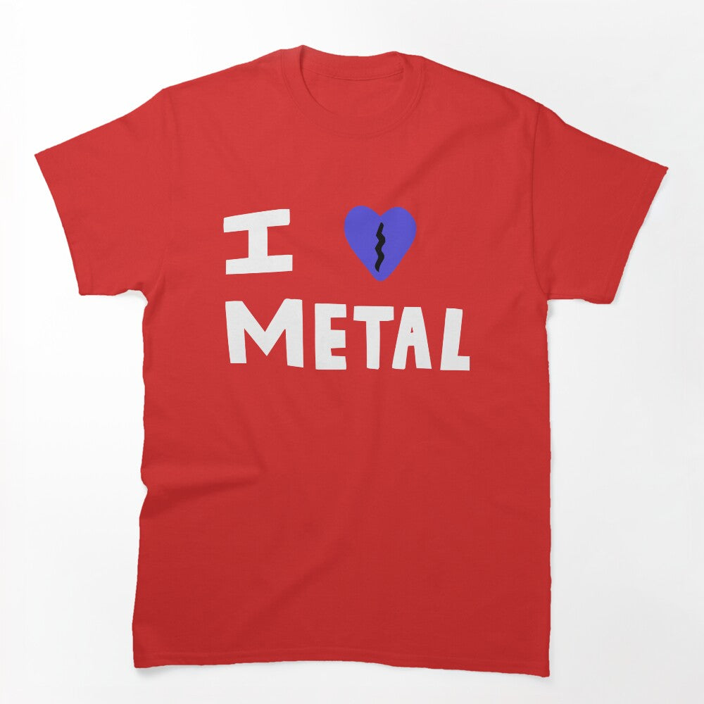 I Love Metal Elliott Smith Shirt
