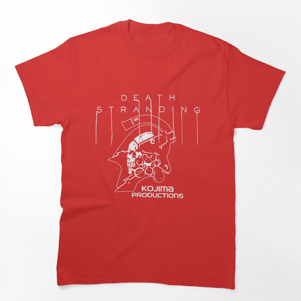 Death Stranding - Logo Text And Kojima Shirt