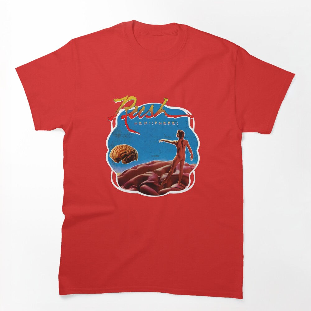 Rúsh Band Vintage Fashion - Hemispheres Album Cover Shirt