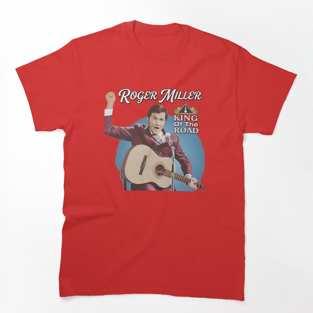 Miller Road Singer Music Retro Portrait Cover Shirt