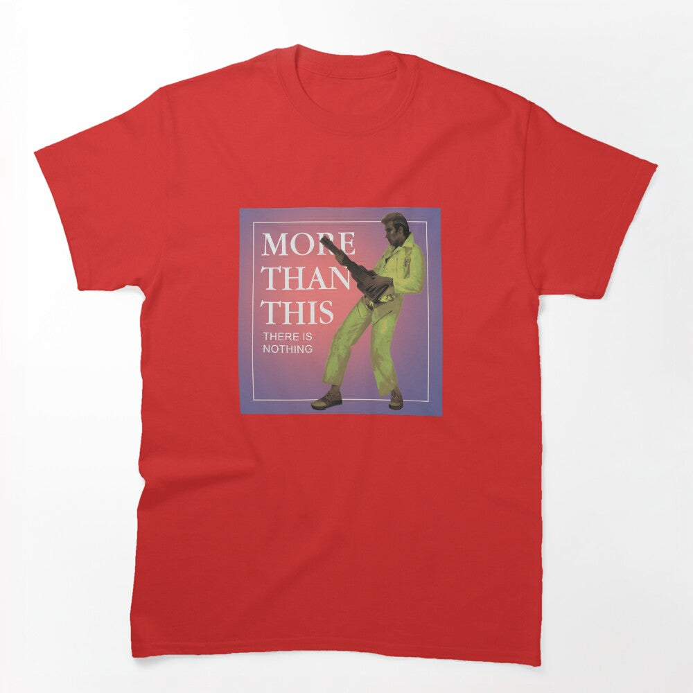 Roxy Music More Than This Lyrics Shirt