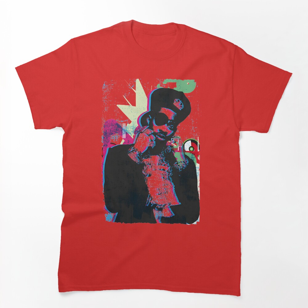 Slick Rick Inspired Urban Graphic Design For Streetwear And Shirt