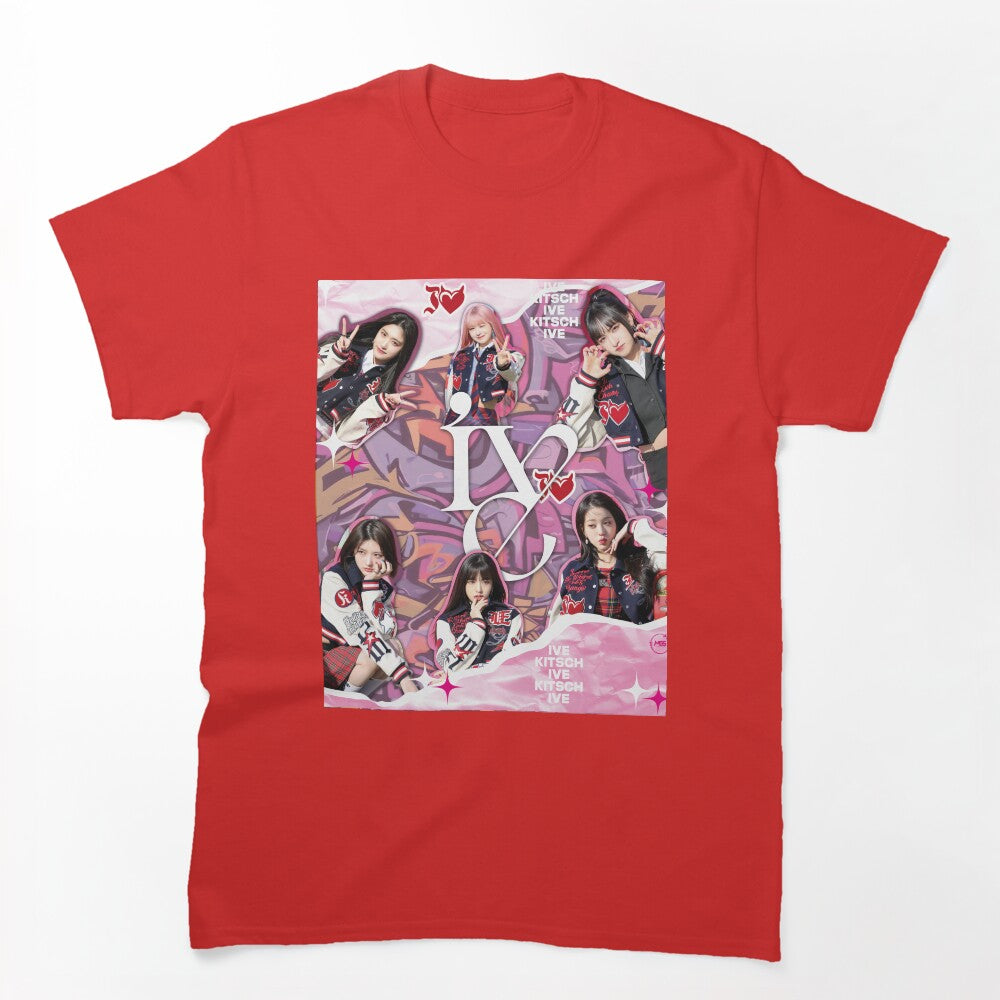 Ive Collage Style Design Shirt