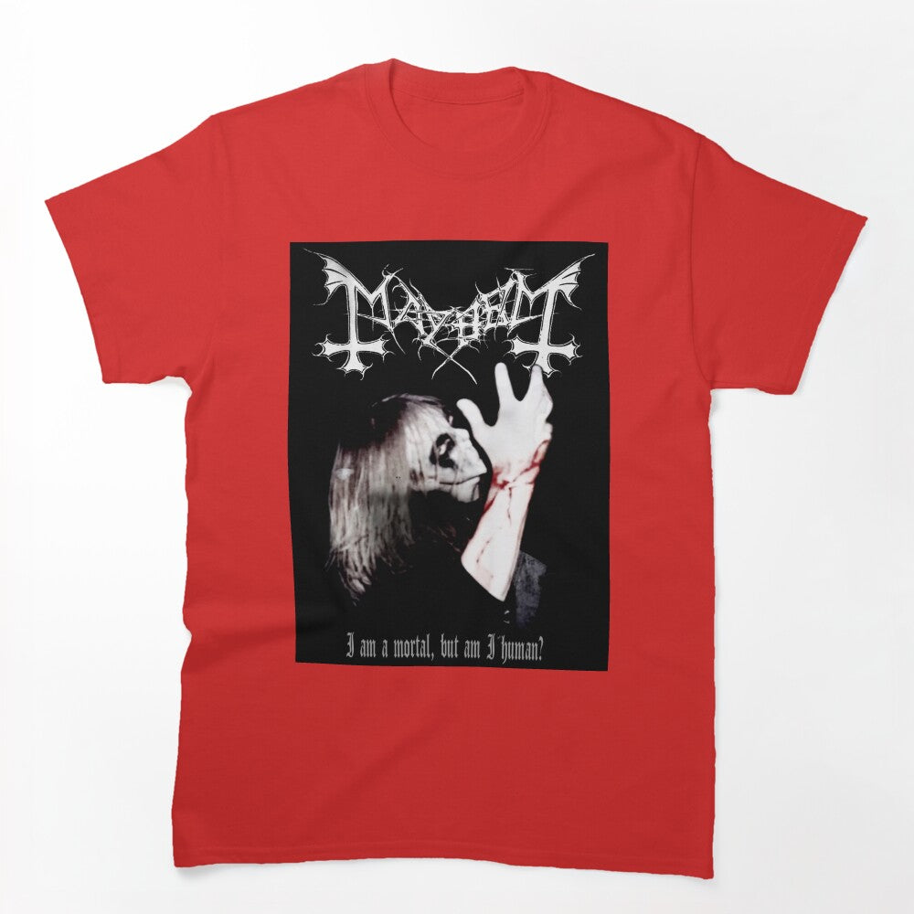 Mayhem Mayhem Mayhem Inspired Black Metal Dead Shirt