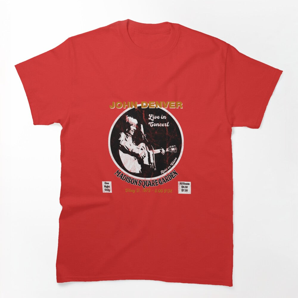 John Denver Madison Square Garden Shirt