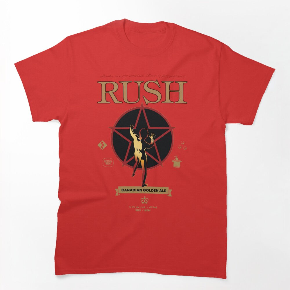 Rúsh Rock Band GOLDEN ALE Shirt