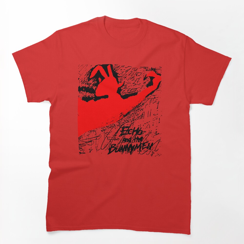 New Wave Red Silhouette WIth Scratch Shirt