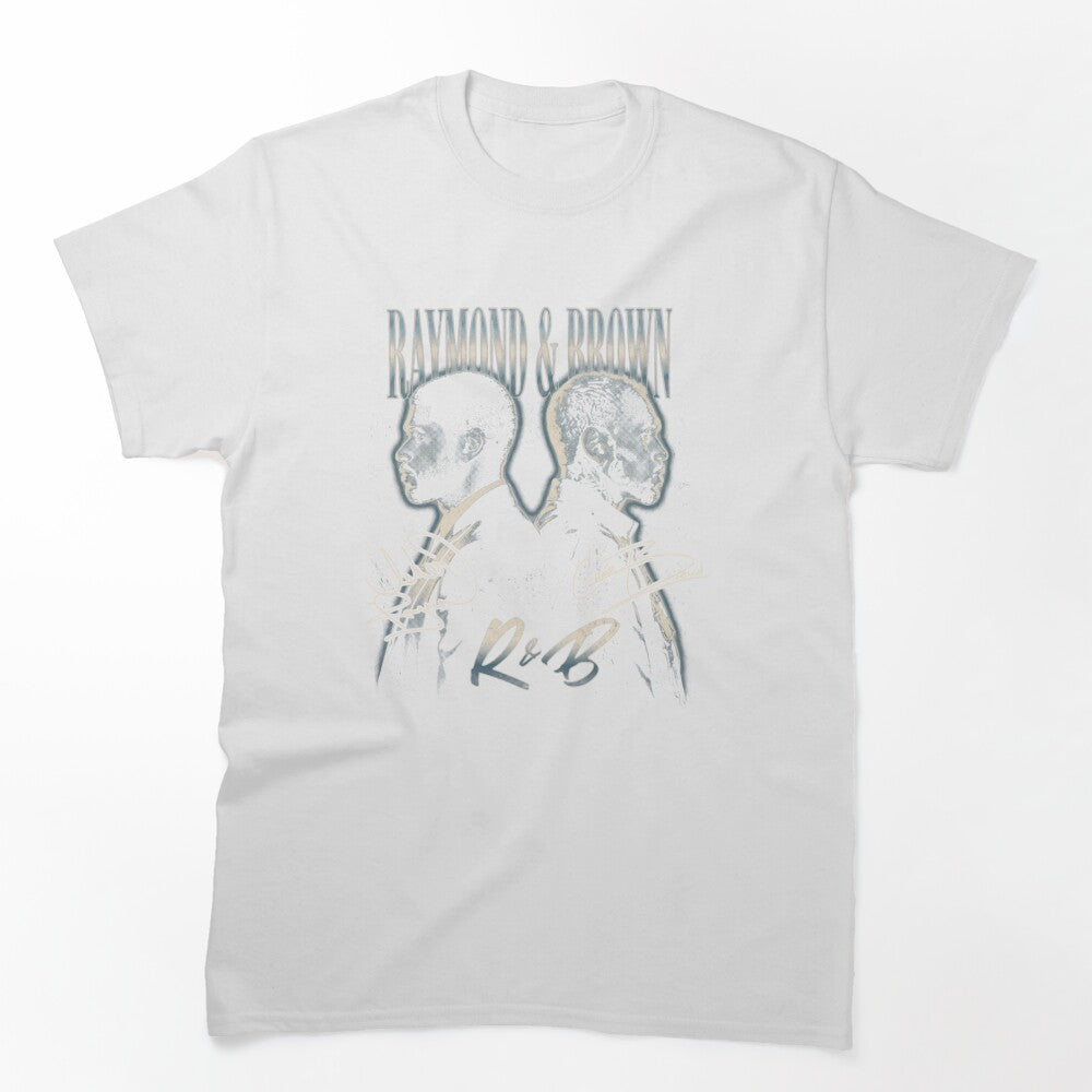 Chris Brown Usher Raymond Brown R&B Portrait Design Shirt