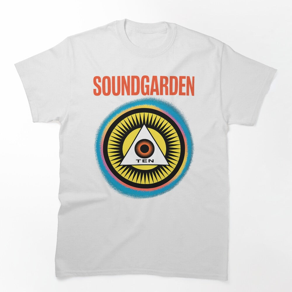 Triangle Eye Symbol Sunburst Circle Shirt