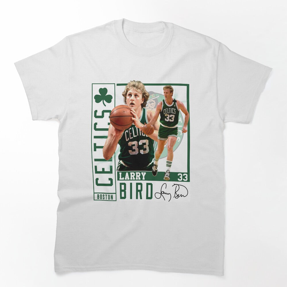 Larry Bird Larry Legend Air Bird Basketball Signature Vintage Retro Shirt