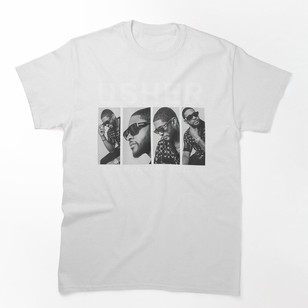 New Usher Past Present Future Tour Shirt