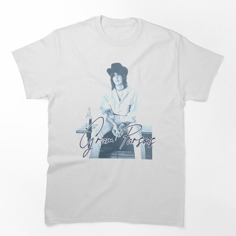 Gram Parsons Outlaw Country Cosmic Americana Tribute Shirt