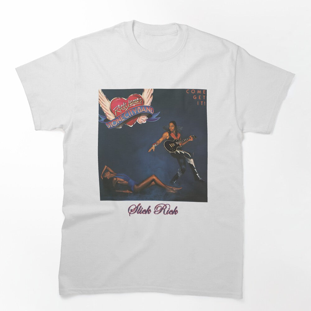 Slick Rick Retro Hip Hop Inspired Design Shirt