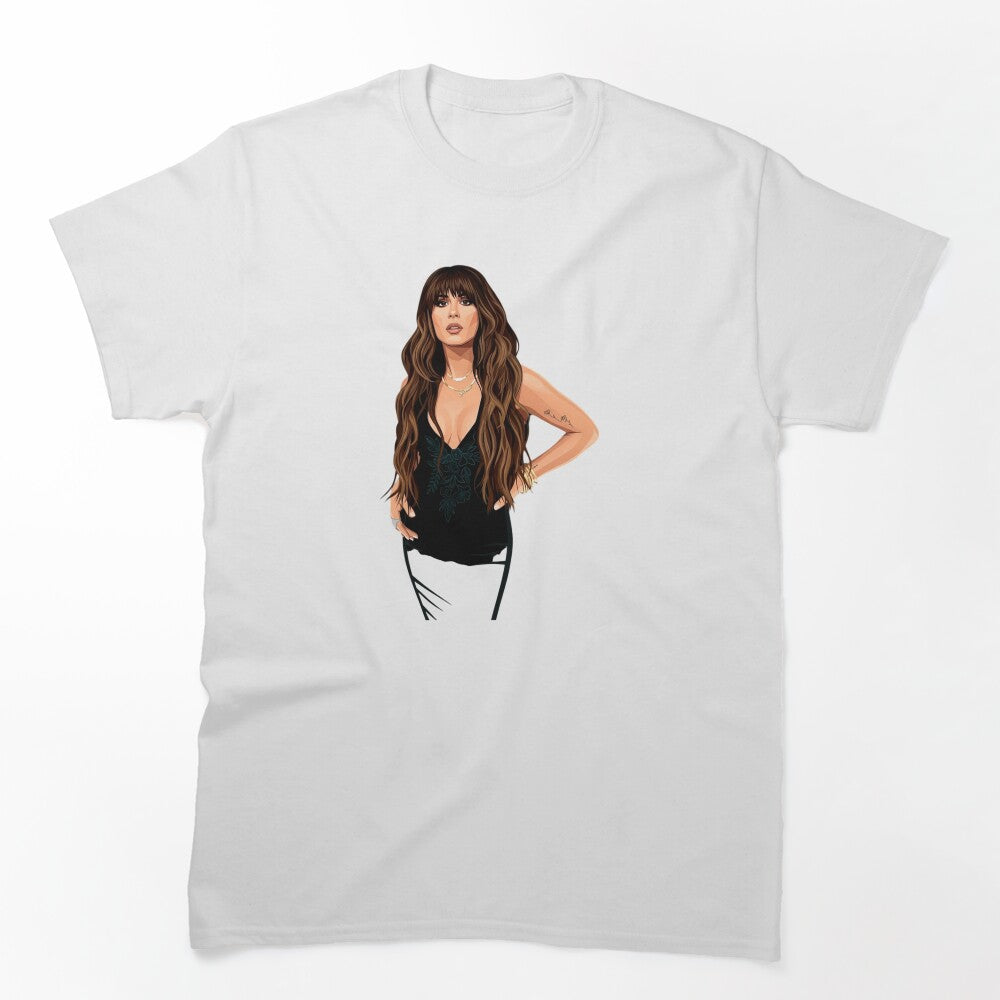 Long Hair Country Rock Singer Shirt