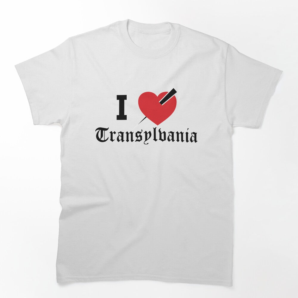 I Love Transylvania - Dawn Of The Black Hearts - Mayhem Recreation Shirt
