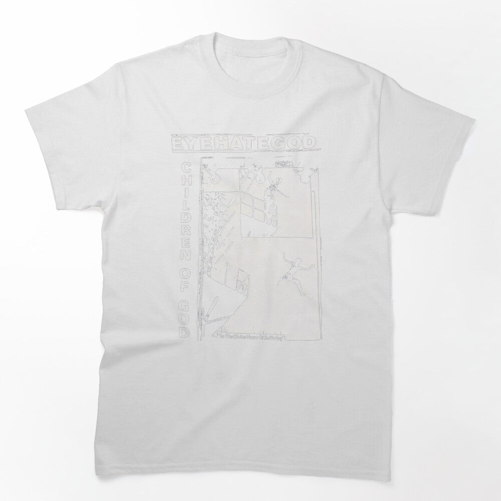 Black White Style Music Band Shirt