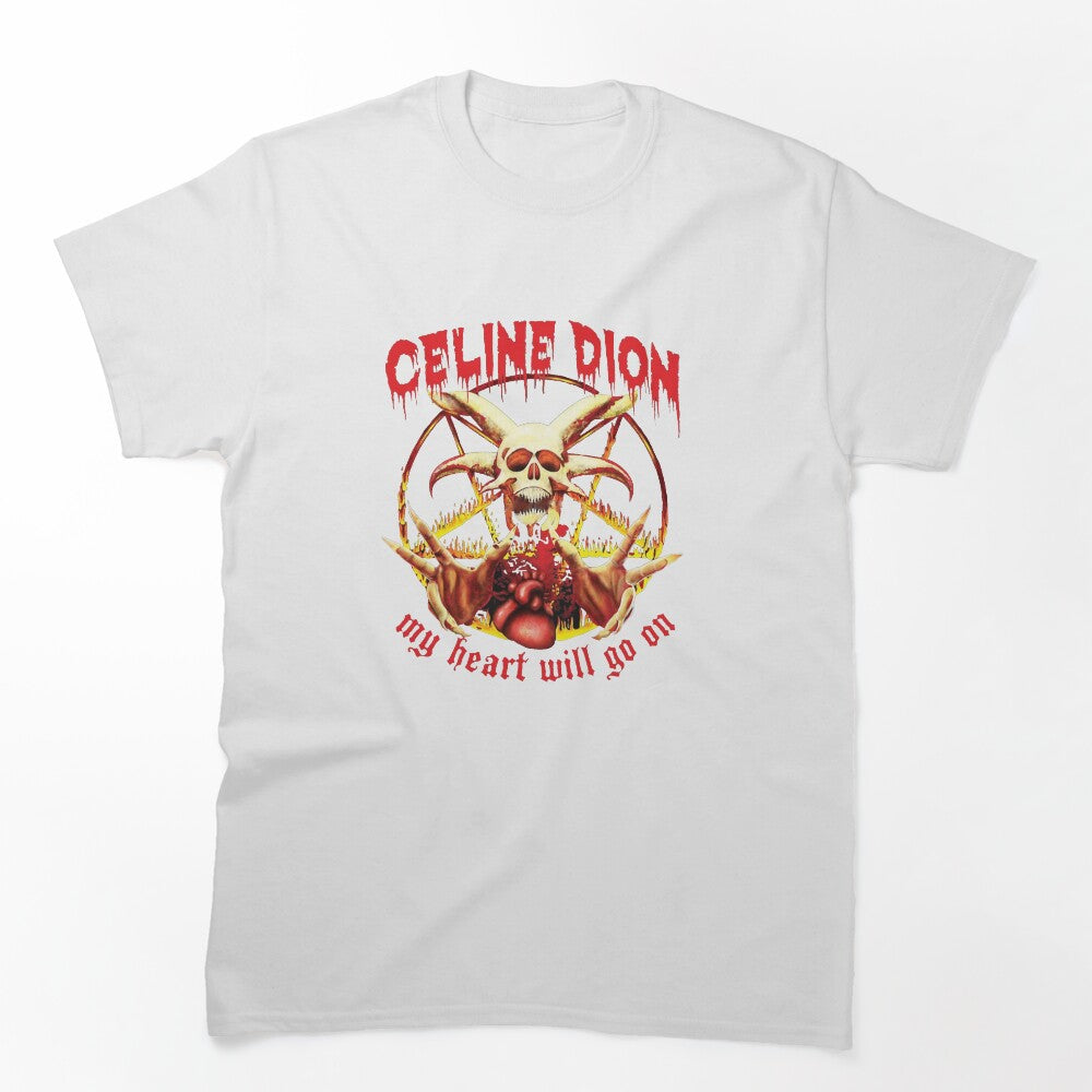 Celine Dion - My Heart Will Go On Metal Restyle Shirt