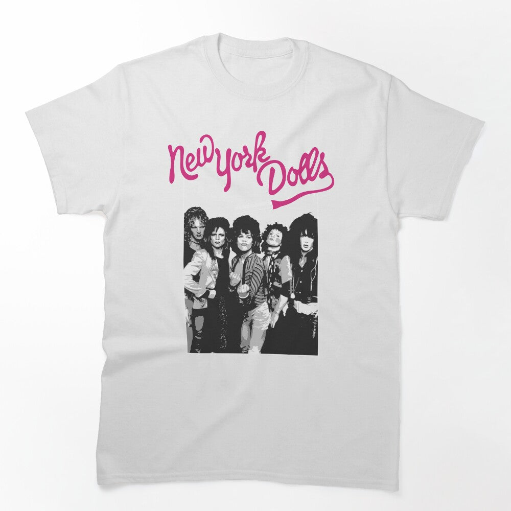 New York Dolls - White Shirt